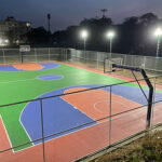 Basketball Court Construction at Arjun Vihar, Delhi Cantt